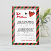 Tinsel Paradox DADA Brief van de Kerstman Kaart (Staand voorkant)