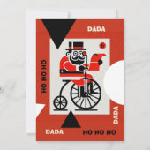 Tinsel Paradox DADA Brief van de Kerstman Kaart (Achterkant)