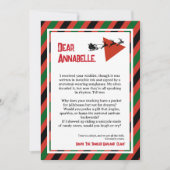 Tinsel Paradox KERST Brief van Sinterklaas Kaart (Voorkant)