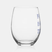 Tinsel Stemless glas (Rechts)