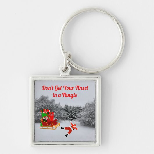 Tinsel Tangle Sleutelhanger (Voorkant)