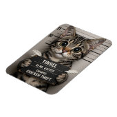 Tinsel the Christmas Kitten Magneet (Linkerzijde)