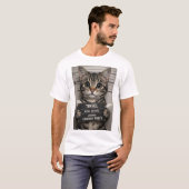 Tinsel the Christmas Kitten T-shirt (Voorkant volledig)