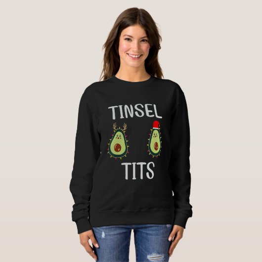 tinsel ties with balls trui (Voorkant volledig)