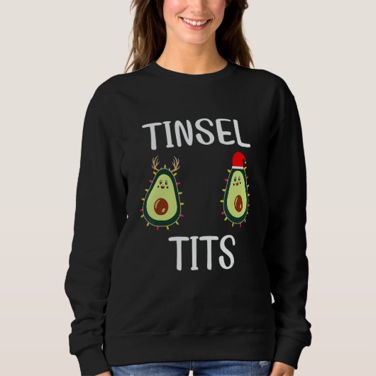 tinsel ties with balls trui (Voorkant)
