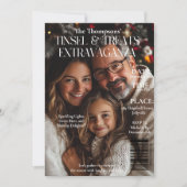Tinsel & Treats Extravaganza Magazine Hoesje foto Kaart (Voorkant)