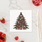 Tinsel Tree kerstcocktail | feestdag Servet (Insitu)