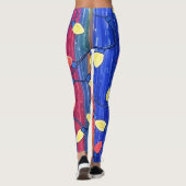 Tinsel verleidende lichtjes van Sinterklaas Leggings (Achterkant)