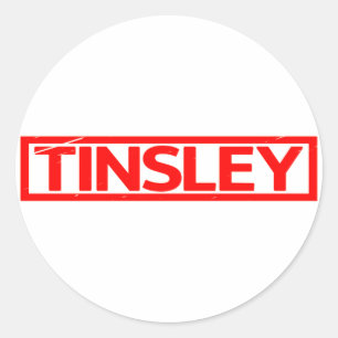 Tinsley Stamp Ronde Sticker