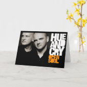 Tint en Schreeuw - Wenskaart Kaart (Gele Bloem)