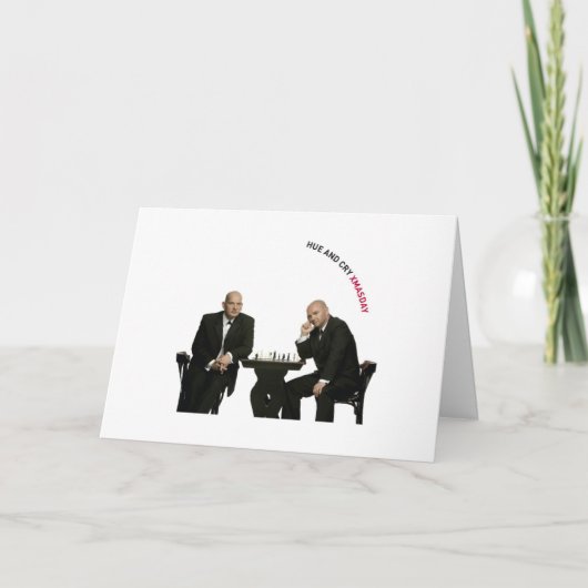 Tint en Schreeuw - Xmasday - de Kaart van Groeten (Voorkant)