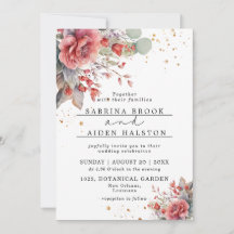 Tint van blush roze perzik | Dusty Blue Wedding