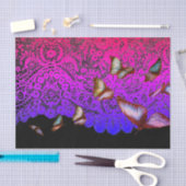 Tint VOOR HET RAINBOW VAN Tissue Paper MET BUTTERF Tissuepapier (Craft)