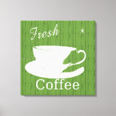 Tintable Weathered Wood Coffee Canvas Afdruk (Voorkant)