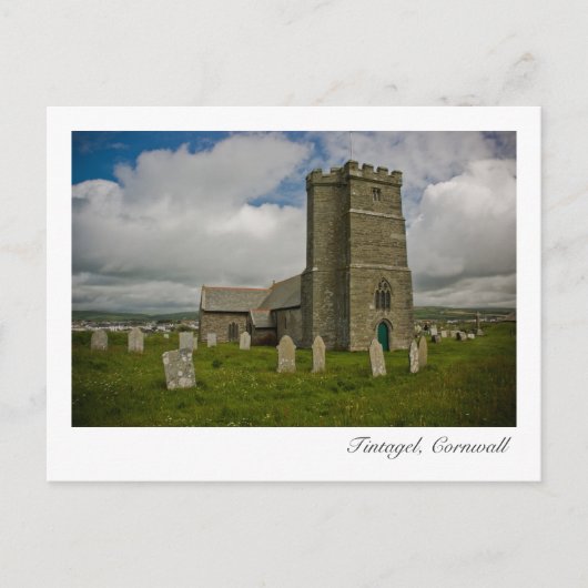 Tintagel, Briefkaart van Cornwall (Voorkant)