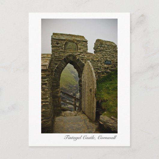 Tintagel Castle, Cornwall Briefkaart (Voorkant)