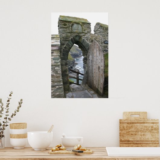 Tintagel Castle Poster (Keuken)