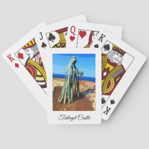 Tintagel Koning Arthur Monument Cornwall Pokerkaarten