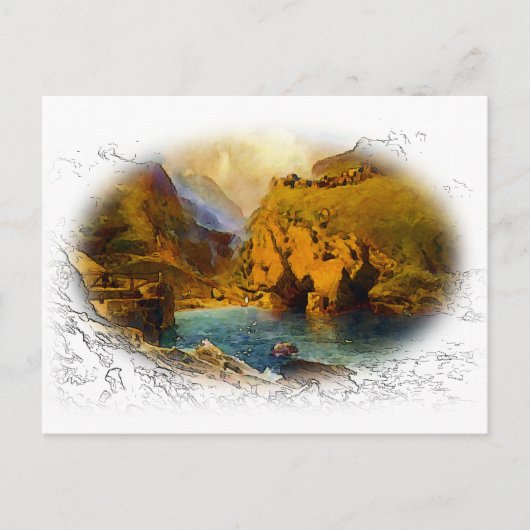 Tintagel, Koning Arthur's Castle Briefkaart (Voorkant)
