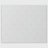 Tinte zwarte polka stippen cadeaupapier (Vlak)