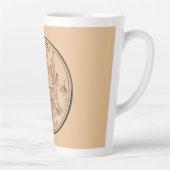 Tinted Arizona State Quarter Design Latte Mok (Rechts)