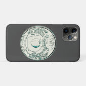 Tinted Georgia State Quarter Design Case-Mate iPhone Case (Achterkant (horizontaal))