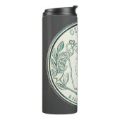 Tinted Georgia State Quarter Design Thermosbeker (Gedraaid links)