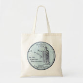 Tinted Hawaii State Quarter Design Tote Bag (Voorkant)