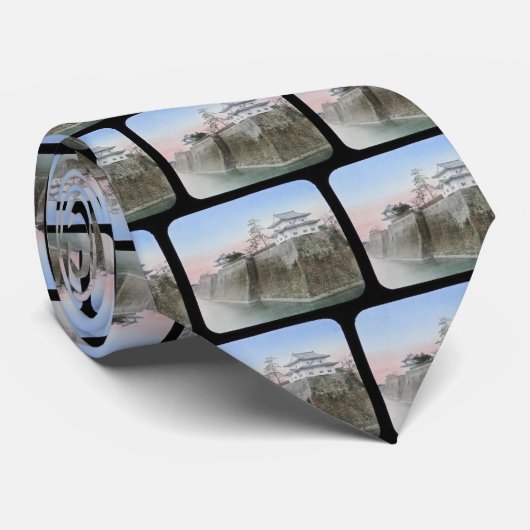 Tinted Lantern Slide Japan Nakajima Osaka Stropdas (Opgerold)