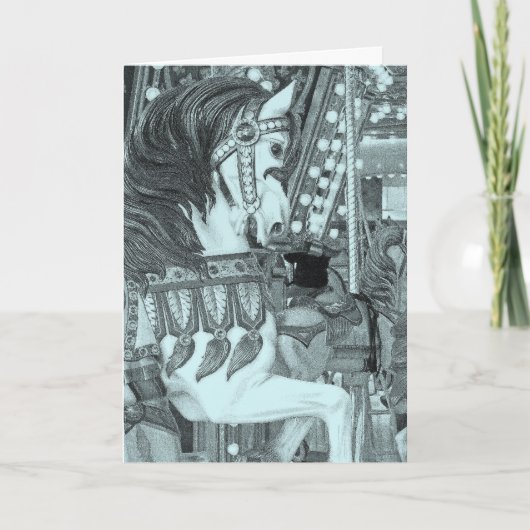 Tinted Merry Horse Kaart (Voorkant)