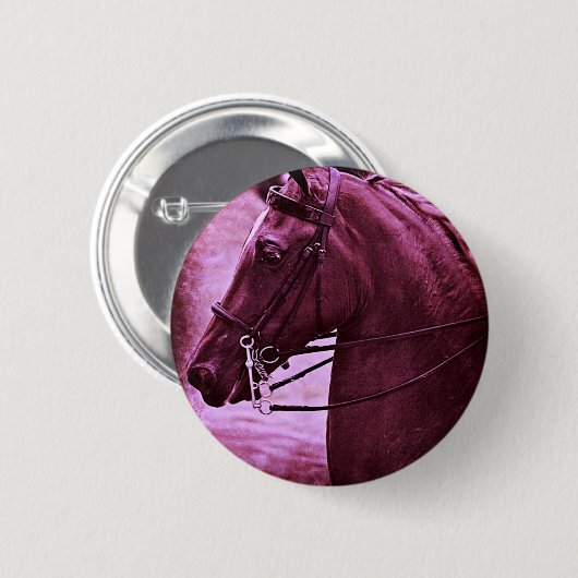 Tinted Saddlebred Ronde Button 5,7 Cm (Voorkant /achterkant)