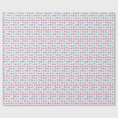 Tinteleurhartjespatroon Cadeaupapier (Vlak)