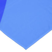 Tinten blauw moderne abstracte fractale kunst tafelkleed (Gekanteld)