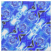 Tinten blauw stof (Close Up)