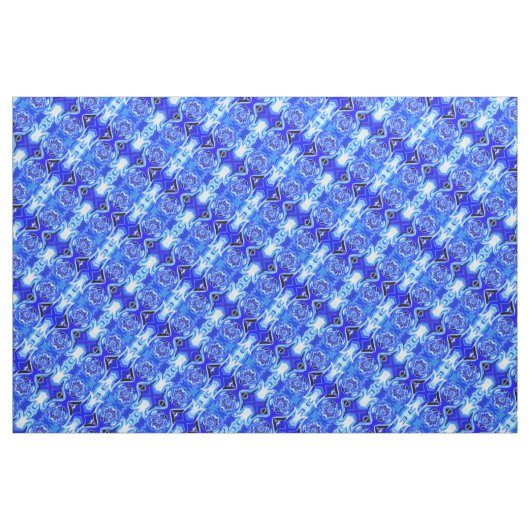 Tinten blauw stof (Fat Quarter)