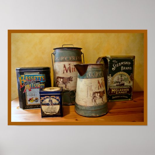 tinten en juwelen poster (Voorkant)