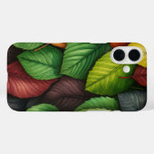 TINTEN GROEN ROOD GOUD VALLEN BLADEREN Case-Mate iPhone CASE (Achterkant (horizontaal))