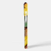 TINTEN GROEN ROOD GOUD VALLEN BLADEREN Case-Mate iPhone CASE (Achterkant / Links)