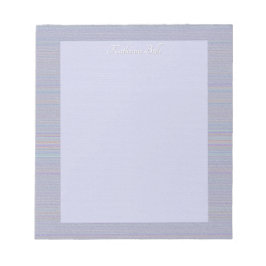 Tinten lavendel horizontale streep textuurlook notitieblok