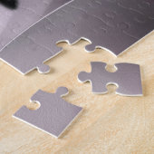 Tinten paars legpuzzel (Zijkant)