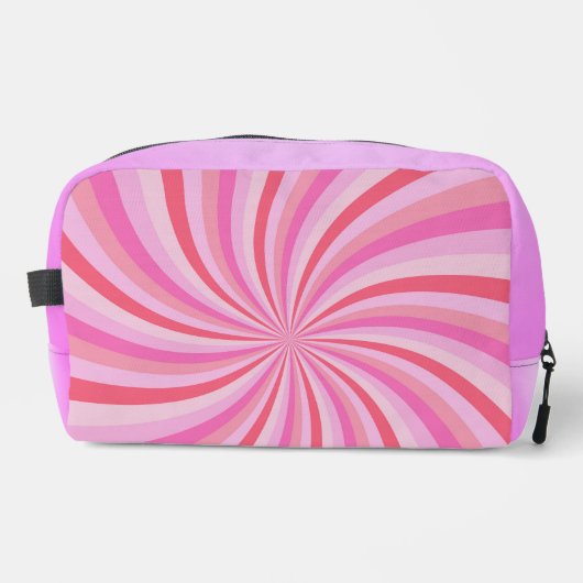 TINTEN ROZE STARBURST WERVELINGEN TOILETTASJE (Voorkant)