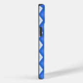 Tinten van blauw diamant patroon Case-Mate iPhone case (Achterkant / Rechts)