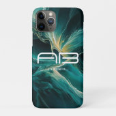 Tinten van Blauw: Oceandromen Personaliseerbaar Case-Mate iPhone Case (Achterkant)