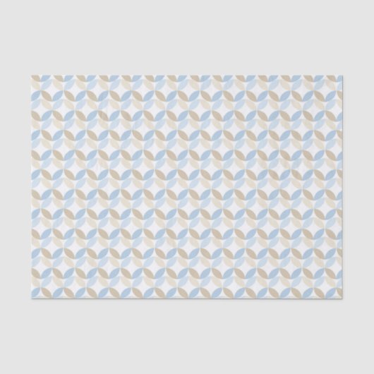 TINTEN VAN BLAUW & TAN PATRONEN TISSUEPAPIER (Voorkant)