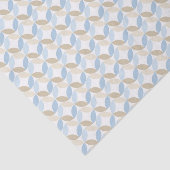 TINTEN VAN BLAUW & TAN PATRONEN TISSUEPAPIER (Detail)