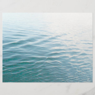 Tinten van Blauw Water Abstracte Natuurfotografie