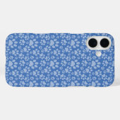 TINTEN VAN BLAUWE HOND PAW PRINTS Case-Mate iPhone CASE (Achterkant (horizontaal))