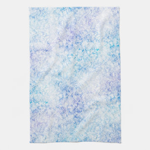Tinten van blauwe vorst keukendoek theedoek