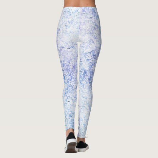 tinten van blauwe vorst leggings (Achterkant)