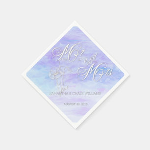 TINTEN VAN BLUES WATERVERF POPPIES BRUILOFT SERVET